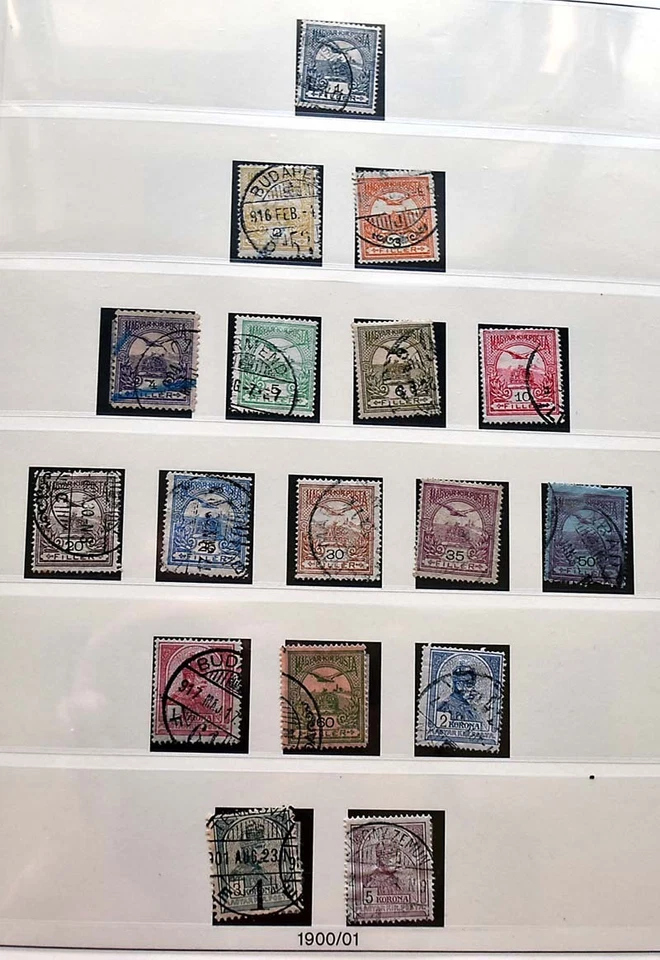 UNGARN 1871/1944 Fast komplette Sammlung Klassik Flugpost Blöcke usw. Hoher Wert - Bild 4 von 4
