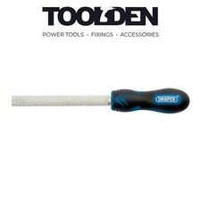Draper 49421 Soft Grip Half Round Tiling File, 140mm