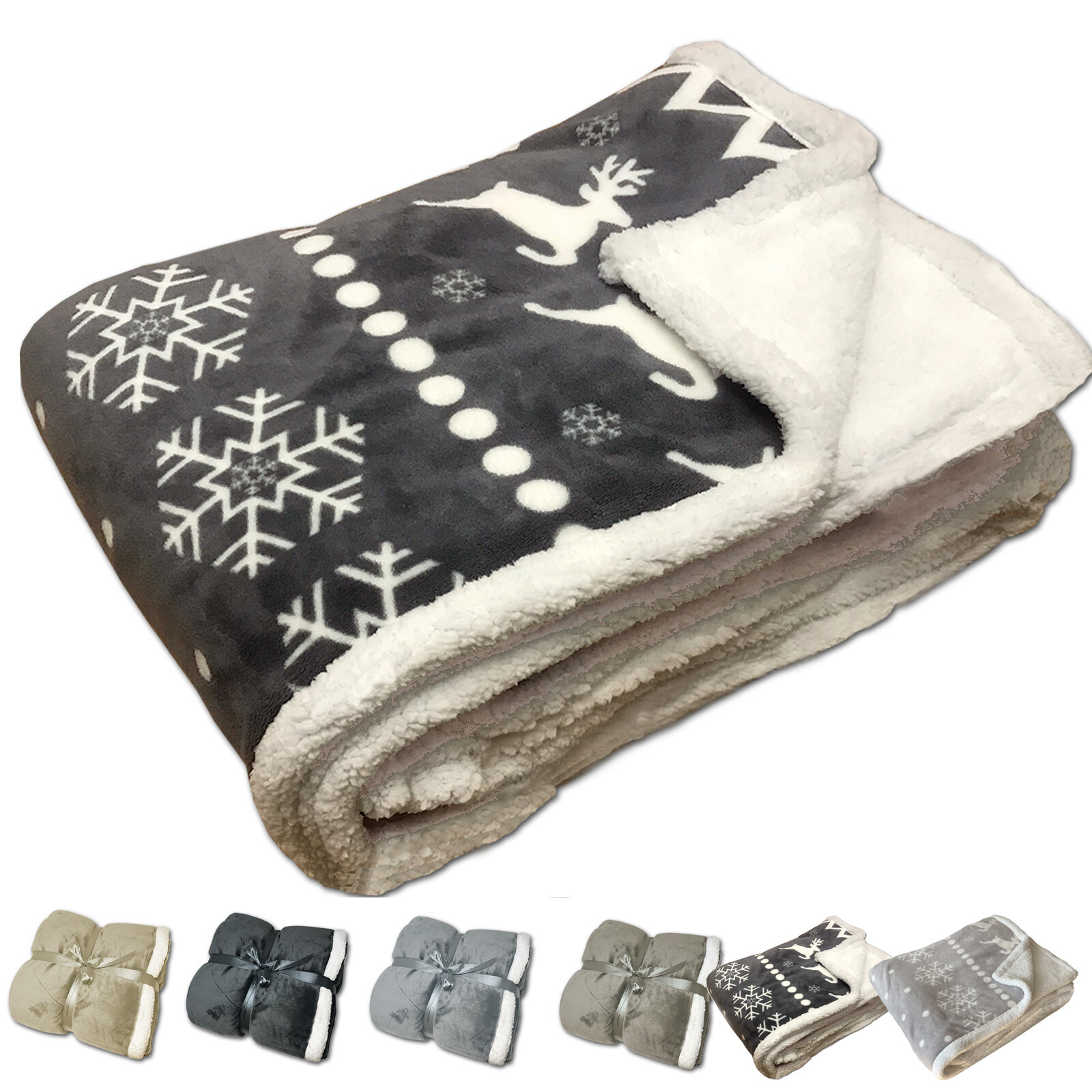 Кушельдеке Диван-кровать 150x200 см Lammfell Optik Sofaberwurf Sofadecke 4590₽