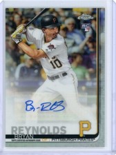 2019 Topps Chrome Update Baseball Refractor Rookie Auto #CUA-BRE Bryan Reynolds