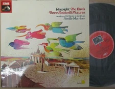 ASD 3327 Respighi The Birds . Three Botticelli Pictures / Marriner / ASMF