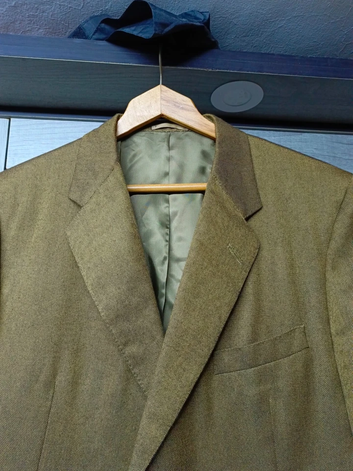 Chaqueta blazer traje clásico vintage Chester Barrie 100 % cachemir a medida 40R 46R Foto 3 de 4