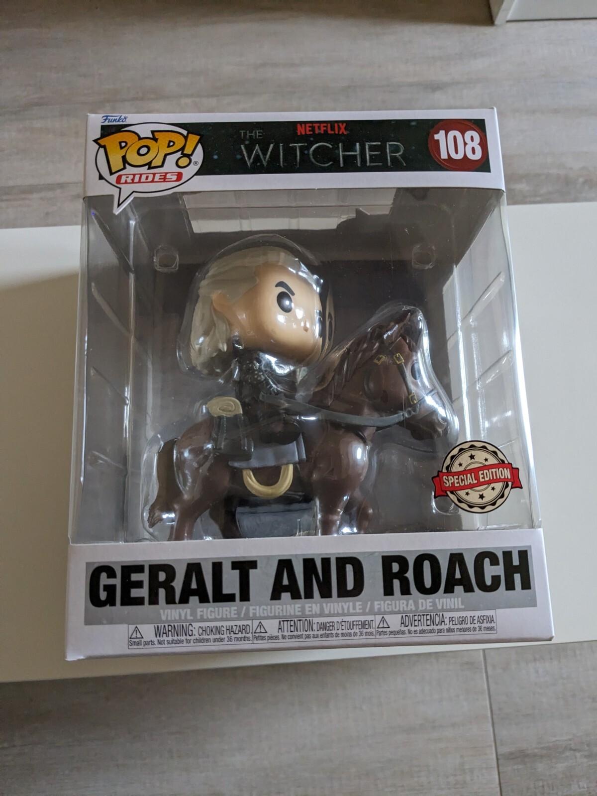 En Oferta Funko Pop! Rides - Geralt And Roach - The Witcher Netflix - 108