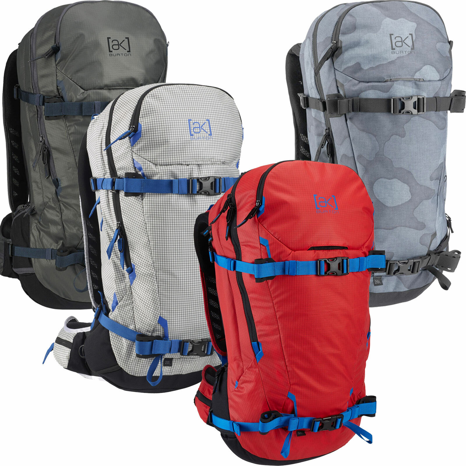 Burton Ak Incline Pack Hiking Backpack Tourer Backpack Snowboardrucksack