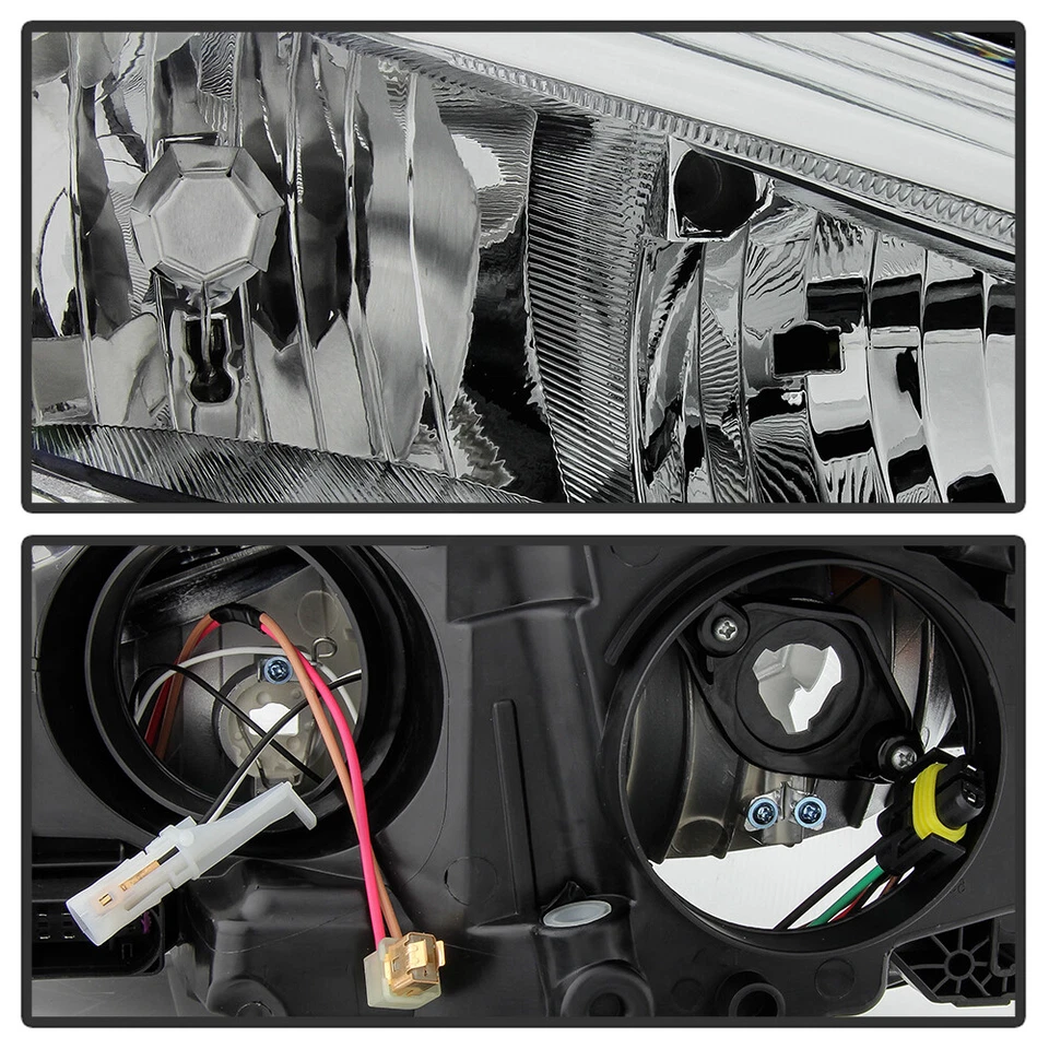 Tipo EE. UU. 2015 2016 2017 2018 Ford Focus bisel cromado faro halógeno pasajero Foto 3 de 4