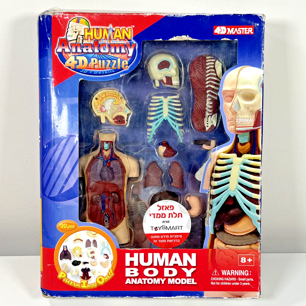 人体模型 4D MASTER HUMAN BODY 4D Master Human Anatomy Puzzle Model - Detailed Educational