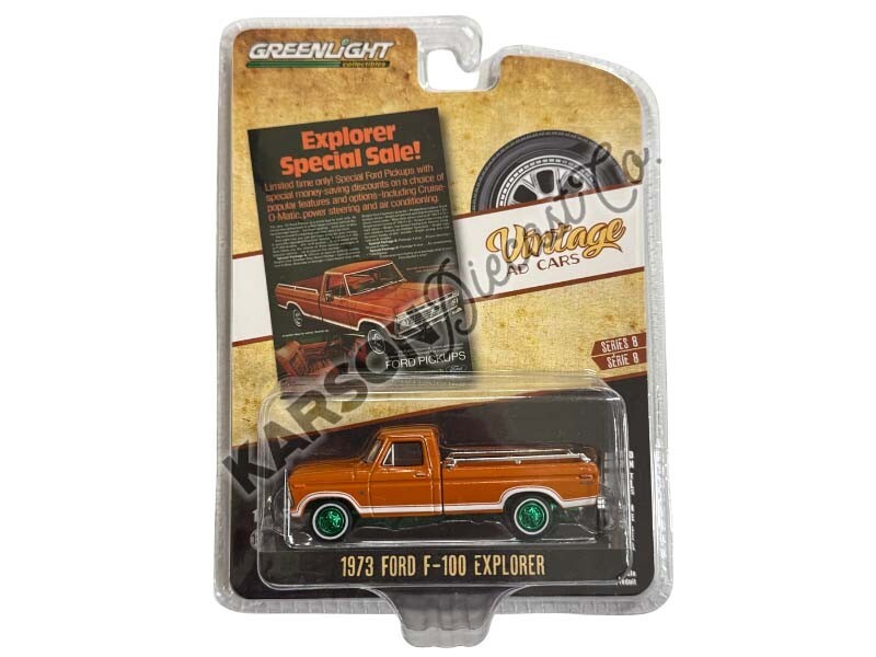 Greenlight Ford F-100 Pick-up Explorer 1973 1:64 39110B