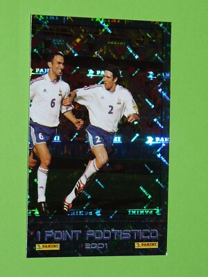 438 DJORKAEFF CANDELA CSSR FRANCE EURO 2000 PANINI FOOTBALL 2000-2001