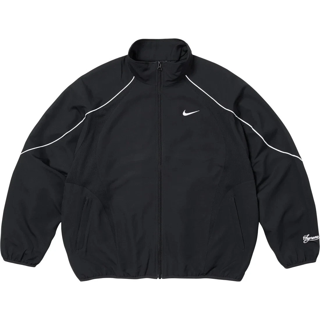 Veste de survêtement Supreme Nike noire taille L
