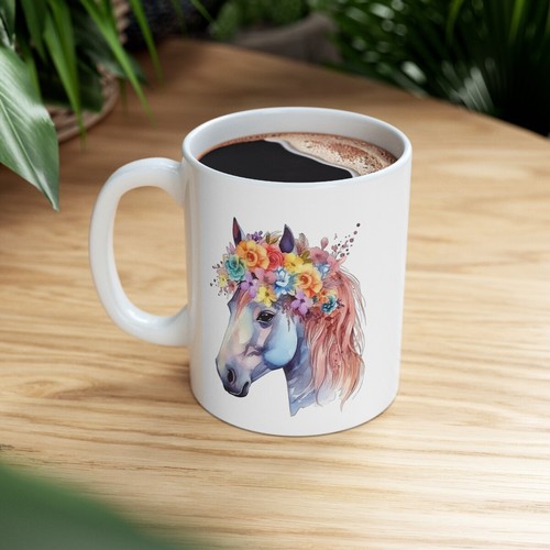 Taza de caballo personalizada para ella, taza de café animal, regalo para amantes de los caballos, vaquera - Imagen 8 de 10