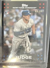 Topps 2017 Transcendent Aaron Judge Rookie VIP Party
