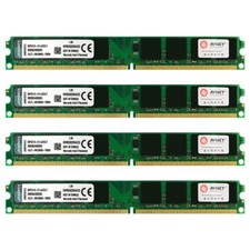 8GB 4x 2GB DDR2 PC2-4200U 533MHz KVR533D2N4/2...