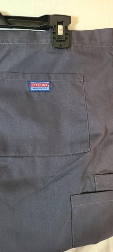 Cherokee workwear scrubs unisex Drawstring Cargo Pants grey medium 4100 - Picture 3 of 5