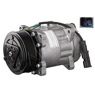 AC Compressor FEBI For MAN NEOPLAN Em F 90 Hocl Coach Star 51.77970.7016