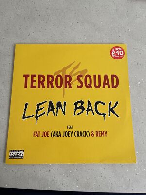 Terror Squad - Lean Back - 12'' Vinyl Single Featuring  Fat Joe & Remy(2004)