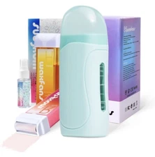 Roll on Wax Kit, Waxfans Wax Roller for Hair Removal, New