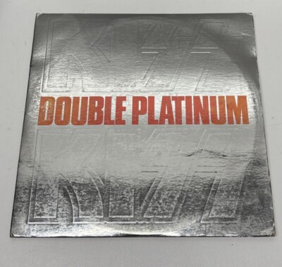 Kiss Double Platinum 1978 VTG 12'' album vinyl record LP, 33 RPM Sterling Edition