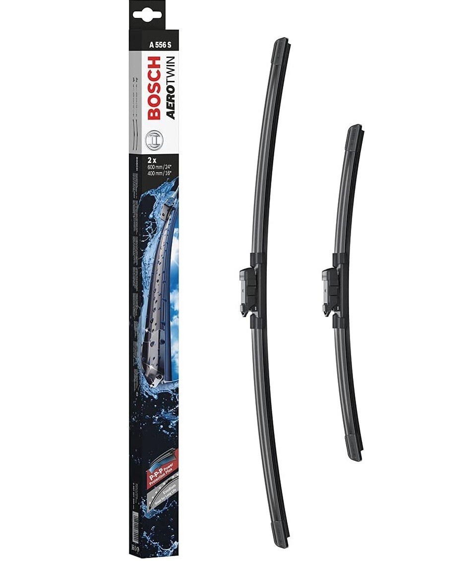 FOR SKODA RAPID CITIGO TSi TDi SPACEBACK 2 FRONT WIPER BLADE GENUINE BOSCH
