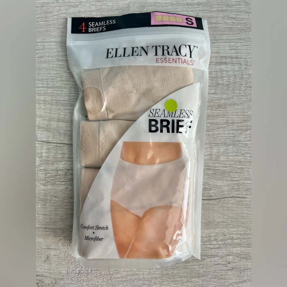 2 paquetes - Calzoncillos sin costuras Ellen Tracy para dama - Pequeños Foto 3 de 4