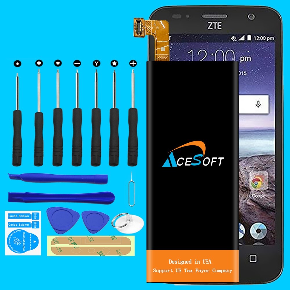 High Power AceSoft 2200mAh Replacement Battery Repair Tools f ZTE Maven Z812 USA