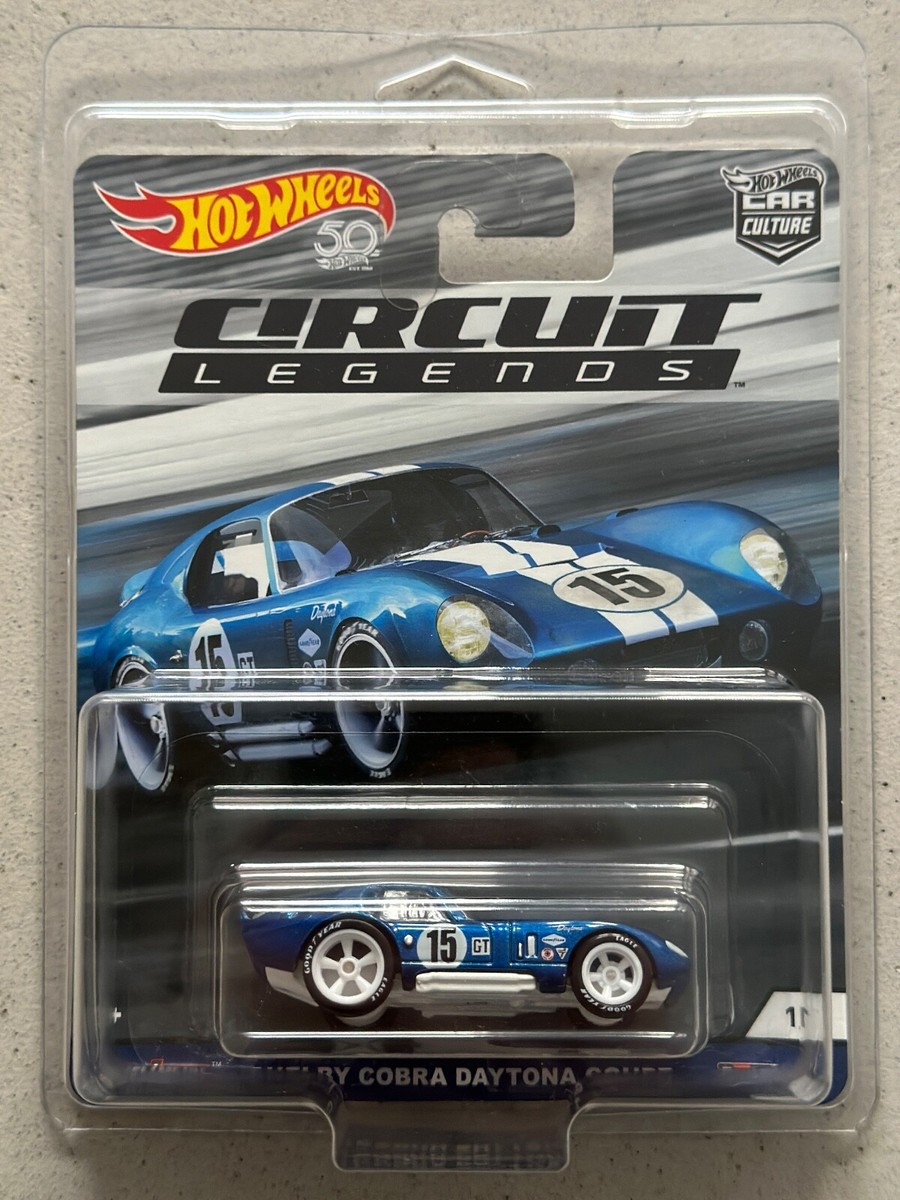 2018 Hot Wheels Premium Circuit Legends SHELBY COBRA DAYTONA COUPE