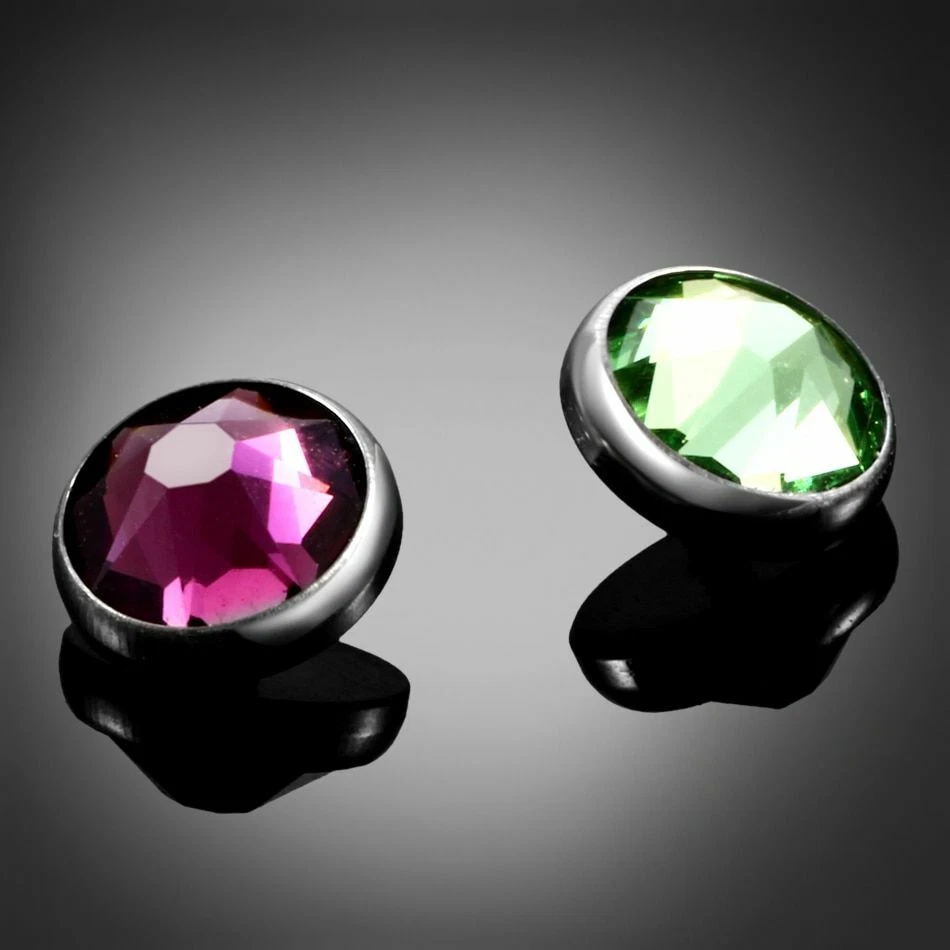 Piercings superiores de cristal con anclaje dérmico de titanio G23 micro dérmico para mujeres joyas corporales Foto 3 de 4