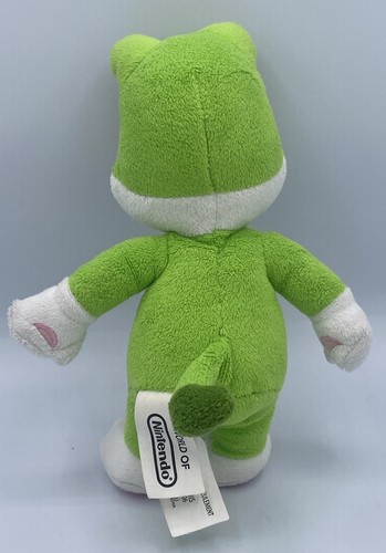 Peluche World of Nintendo Mario Bros U Cat Luigi Verde 8" Alto 2017 - Imagen 2 de 5