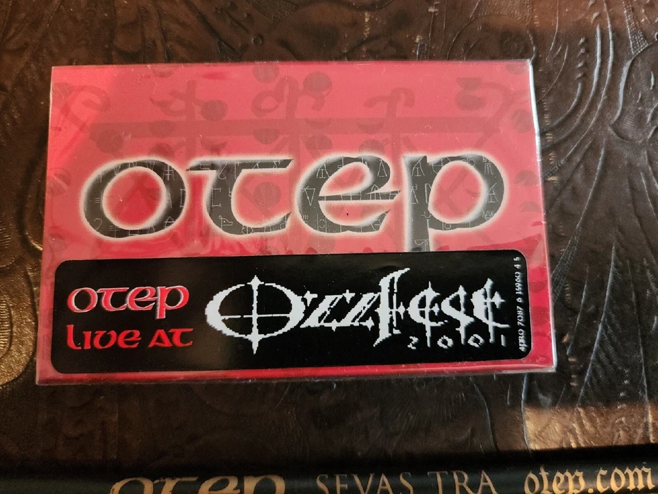 OTEP TRIC Lord is My Weapon 2 Song Sampler Cassette 2001 SEALED Ozzfest Pencil - Image 3 of 4