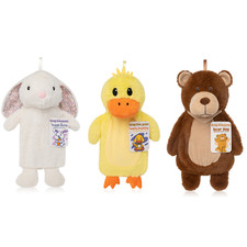 Childrens Animal Hot Water Bottle - Cozy, Safe & Fun Bedtime Companion