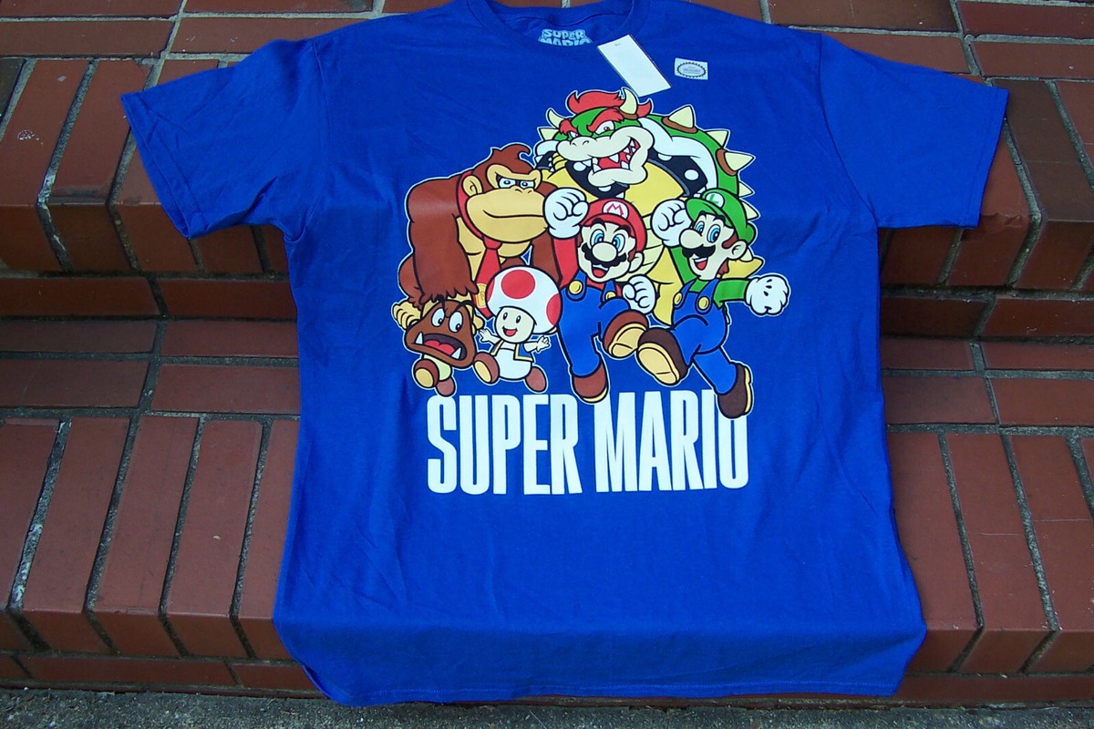 NEW* Nintendo SUPER MARIO BROTHERS Video Game Characters Blue