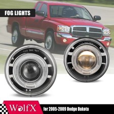 2004-2010 Fog Lights For Jeep Grand Cherokee Halo Projector Clear Bumper Driving