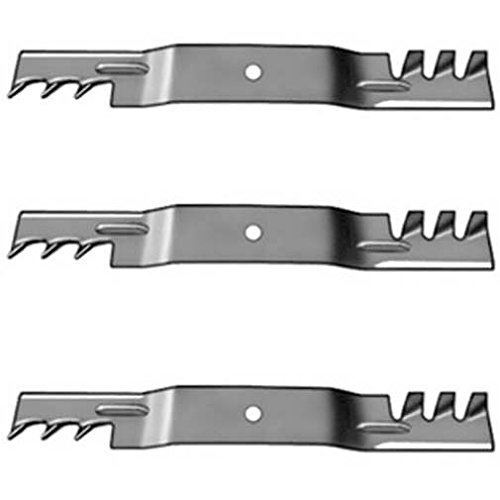 Set Of 3 Blades Replaces JOHN DEERE M128485 OREGON 596-730 91-930 96-730 - Bild 1 von 1