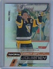 2020-21 Synergy Stanley Cup Journey Winning the Cup #CJML Mario Lemieux 769/799