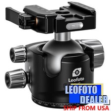 Leofoto LH-47LSC Arca Clamp Lever-Release Ball Head for Shooting/Hunting