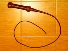 Bullwhip 4.6 feet long 140 cm long color: brown