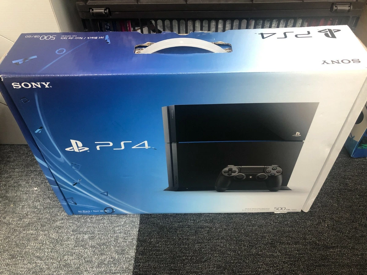 Sony PlayStation 4 PS4 CUH 1001A 500GB Jet Black Console US Canada Region Fedex