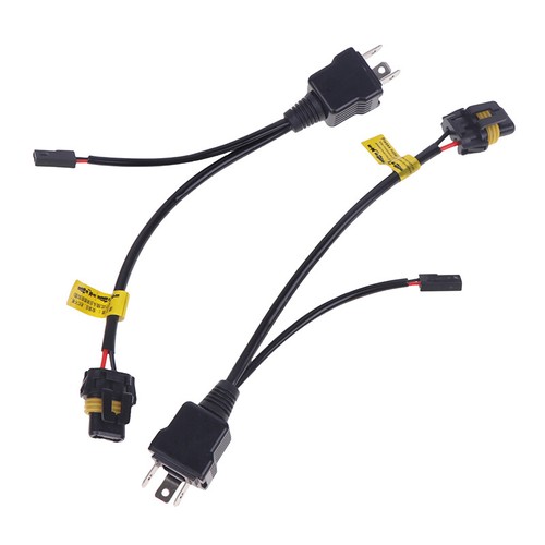 2pcs H4 Relay Wireharness For H4 Bulb Upgrade Bi LED&Xenon Projector Lense - Picture 2 of 12