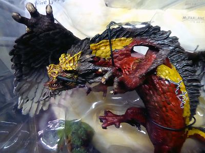 McFarlane Toys Dragons Series 2 Lost King Fire Dragon Action