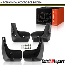 New 4Pcs Mud Flaps Splash Guard Fender for Honda Accord 2023 2024 Front & Rear
