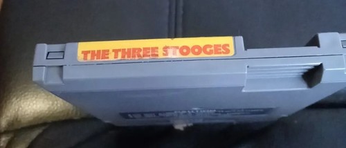 The Three Stooges 1989 NES Nintendo Authentic Working Complete With Box & Manual - Picture 9 of 11