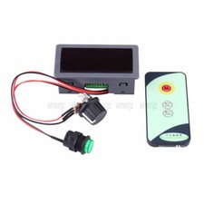 6V 12V 24V PWM DC Motor Speed Regulator LED Display IR Remote Controller 5A