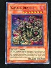 YUGIOH YAMATA DRAGON DB2-EN179 SUPER (LP)