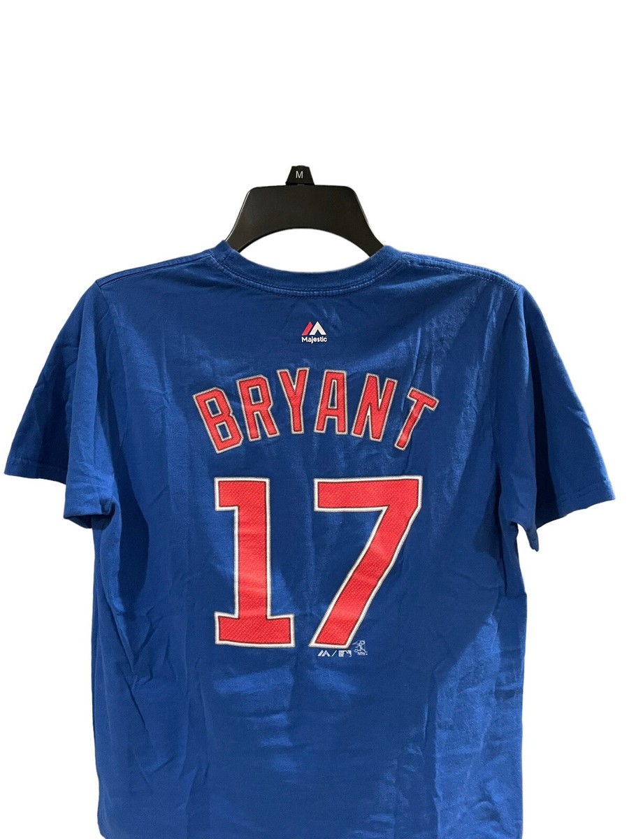 Clothing Cubs Bryant T Shirt Kris Bryant 17 Chicago Cubs MAJESTIC