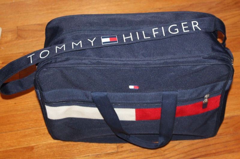 Tommy Hilfiger Carry On Duffel Bag Travel  Luggage Weekender 