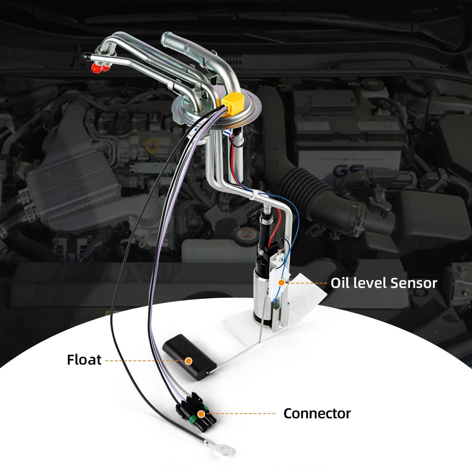 Conjunto de bomba de combustible eléctrica para Chevy GMC C1500 C2500 K1500 1996 1997 E3622S Foto 3 de 4