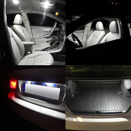 OPRAH 100X 41MM LED Festoon Canbus Map Dome Lights Bulbs Lamp White C5W Trunk 2X - Picture 10 of 10