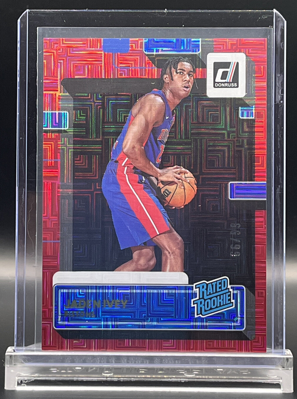 Jaden Ivey 2022 Donruss #205 Choice Red 66/99