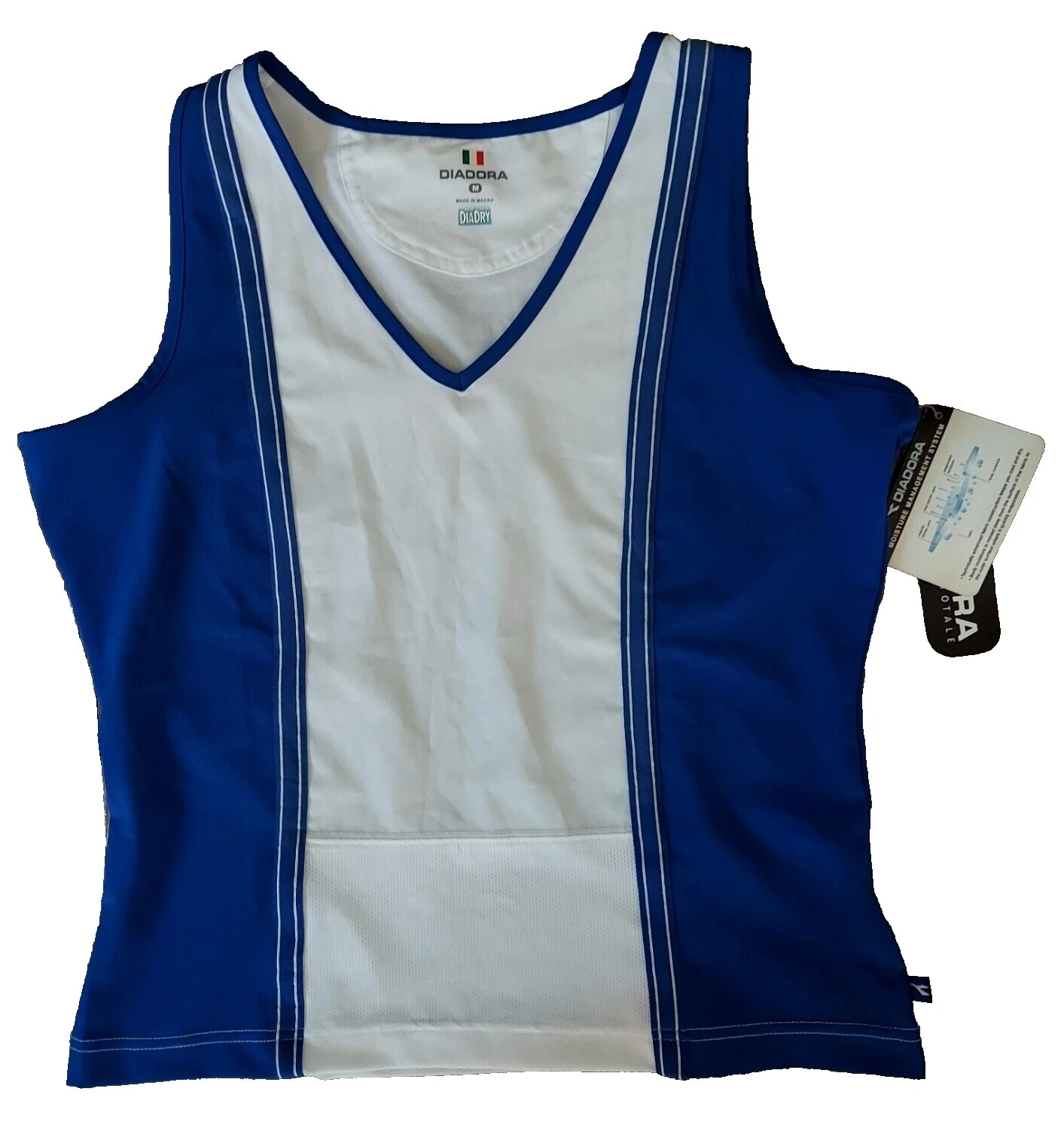 Tops ropa deportiva para mujer blanco Diadora