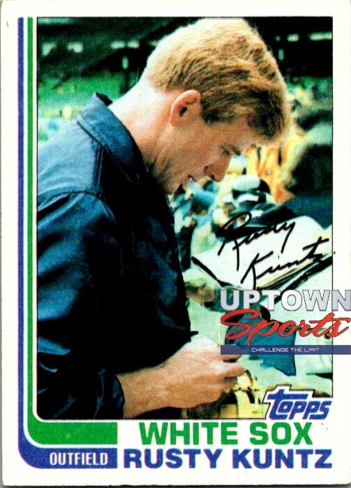 1982 Topps Card #237 Rusty Kuntz Chicago White Sox Baseball Card
