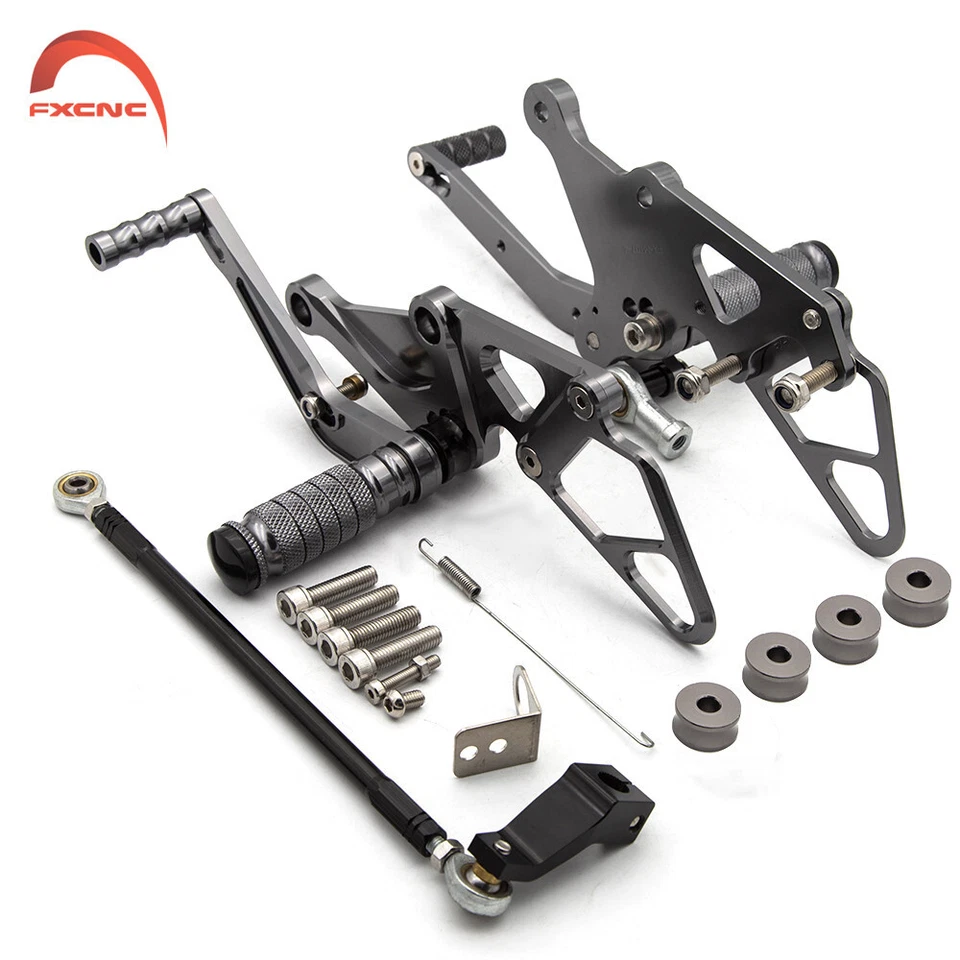 For Yamaha MT-07/FZ07 2013-2018 2019 2020 2021 2022 CNC Rearset Footrest Footpeg - Image 3 of 4